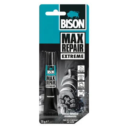 Colle forte universel Bison Max Repair Extreme 20gr