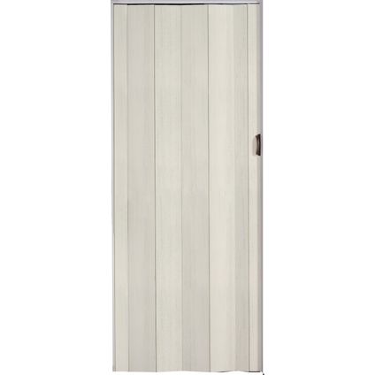 Porte accordéon Grosfillex 'Una' PVC bois blanchi 205x84cm