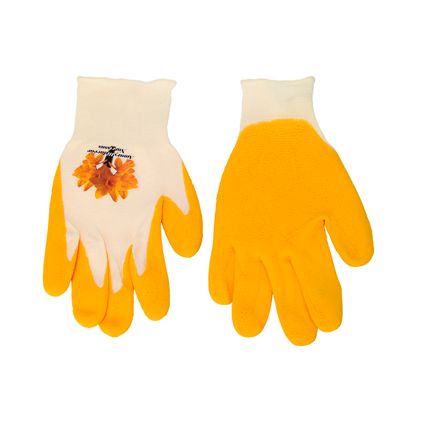 Busters Flower Power handschoen geel M