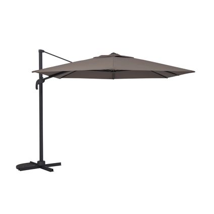 Central Park zweefparasol Relax 2,8m taupe