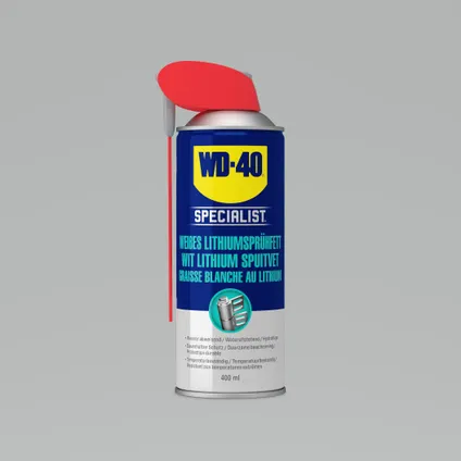 Spray au lithium WD-40 Specialist blanche Smart Straw 400ml