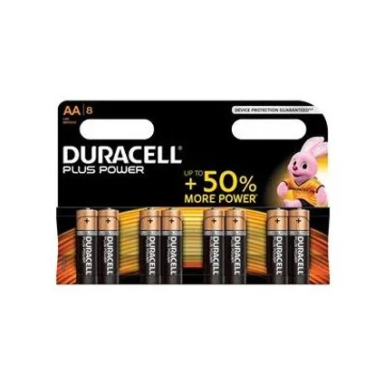 Duracel batterij ALC Plus Power AA 8st