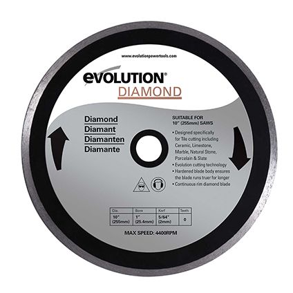 Evolution zaagblad 'DIAMOND' 255 mm