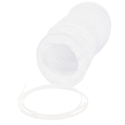 Sencys e Flex tuyau en PVC Ø125mm Blanc 150cm