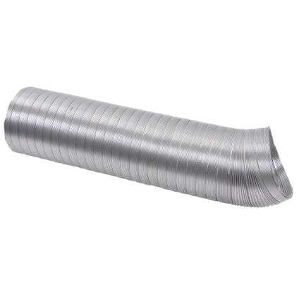 Sencys flexbuis aluminium voor geiser en VMC Ø104-111mm 150cm