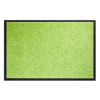 Sencys deurmat 'Twister' lime groen 60 cm x 90 cm