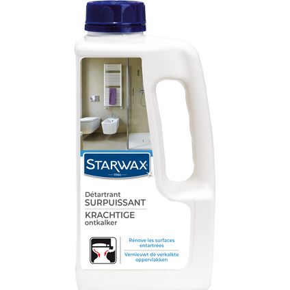 Starwax krachtige ontkalker Sanitair 1L