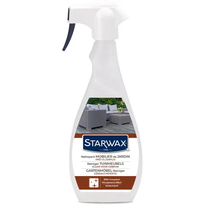 Spray nettoyant quotidien Starwax Mobilier de jardin 500ml