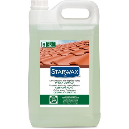 Starwax groeneaanslagreiniger voor vloeren, muren en daken 6L