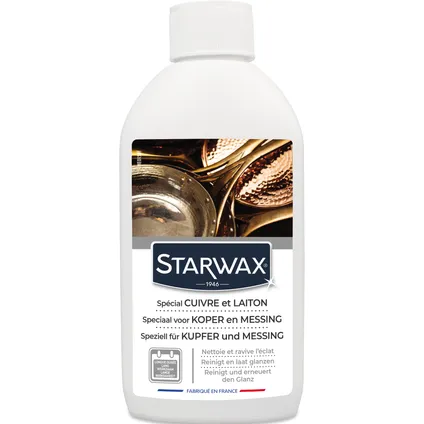 Nettoyant Starwax Métaux cuivre, laiton & bronze 250 ml