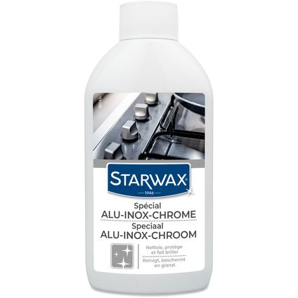 Nettoyant Starwax Métaux alu-inox et chrome 250ml