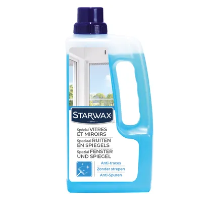 Starwax speciaal voor ruiten met alcohol 1L