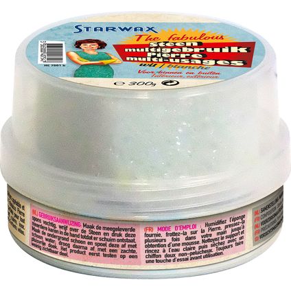 Pierre multi-usages Starwax The Fabulous blanche 300gr
