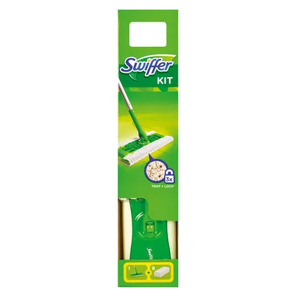 Balai dépoussiérant Swiffer Kit Sweeper + 8 recharges 3