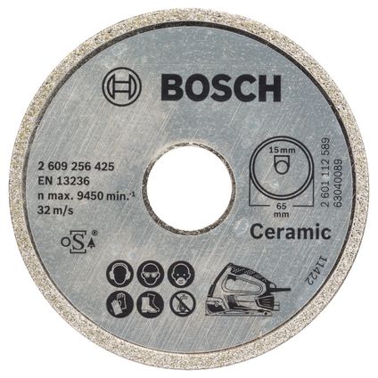 Bosch diamantschijf Ceramic 65mm