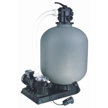 Groupe de filtration Ubbink pompe Poolmax TP 120 + filtre à sable PoolFilter 600 13m³/h pour piscine < 100m³