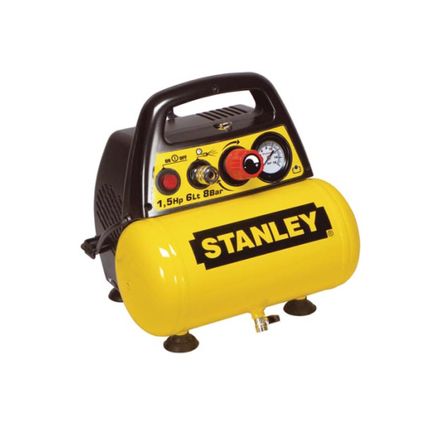 Stanley Compresseur - 1100 W - 6 l - 8 Bar - 1.5 electric hp