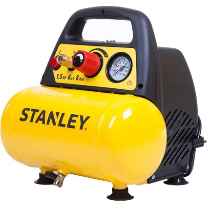 Stanley Compressor - 1100 W - 6 l - 8 Bar - 1.5 electric hp 3