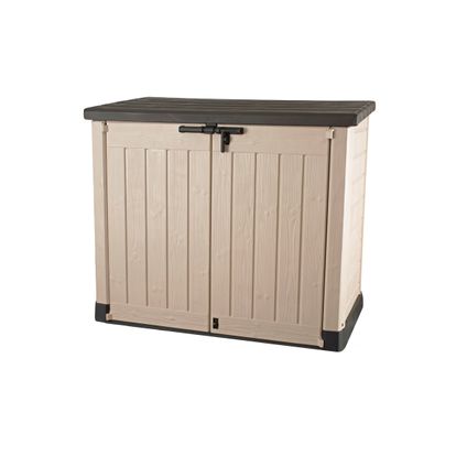 Keter opbergkast Store It Out Max beige/bruin 146x125cm