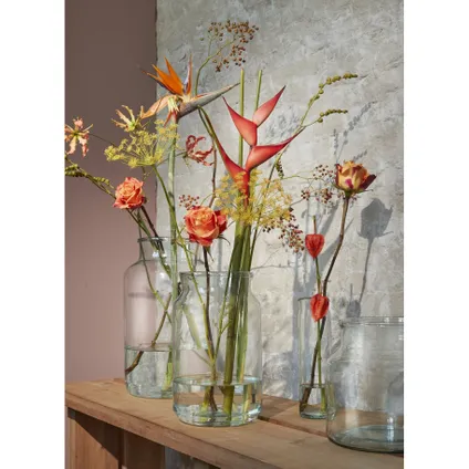 Vase Mica Decorations Vienne - 21x21x20 cm - Transparent 4