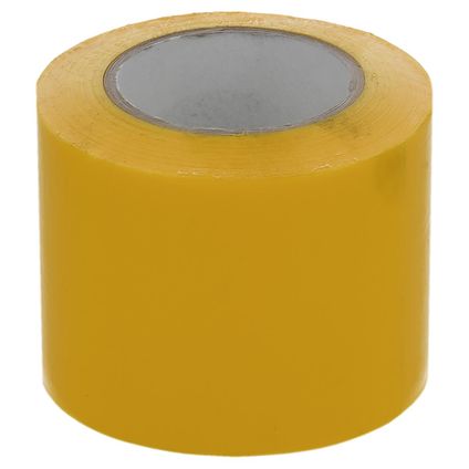 Sanivesk tape PVC Geel markering gas 50mmx10m