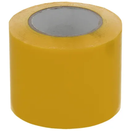 Ruban Sanivesk PVC marquage jaune gaz 50mmx10m 2
