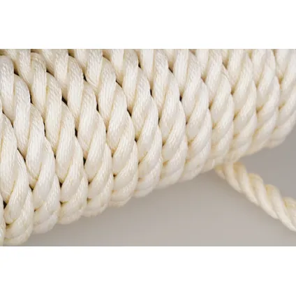 Mamutec nylon touw gedraaid wit 14mmx80m 3