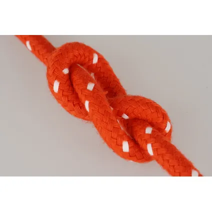 Mamutec touw polyester Spun Sport rood/wit 10mmx90m 4