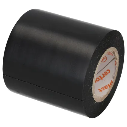 Sanivesk Tape PVC Zwart 50 mm x 10m 4pp 3