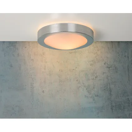 Lucide plafondlamp Fresh chroom ⌀27cm E27 2
