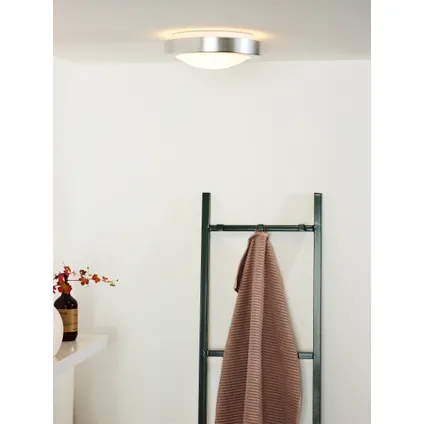 Lucide plafondlamp Fresh chroom ⌀27cm E27 3