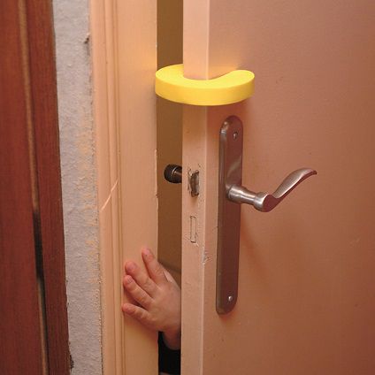 Nordlinger deurblokkering anti slip schuim geel