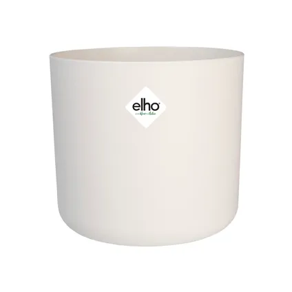 Pot de fleurs Elho b. for soft rond Ø16cm blanc 2