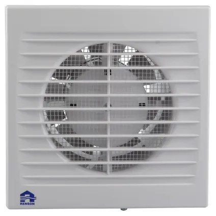 Ventilateur de salle de bain Renson Greenwave 9401H Ø100mm avec minuterie et capteur d'humidité blanc 2