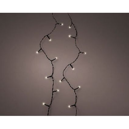 Guirlande lumineuse Decoris 240 LED blanc chaud 1800cm