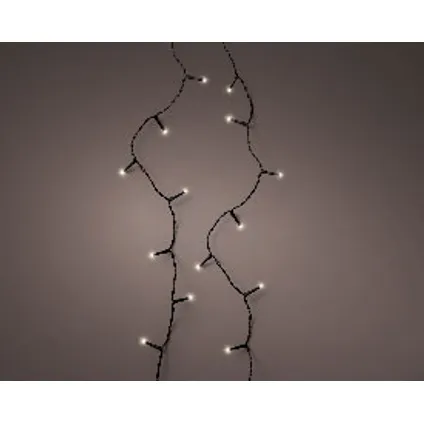 Guirlande lumineuse 750 lampes LED blanc chaud 18m