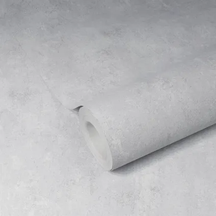 Papier peint intissé Decomode Concrete gris clair 4