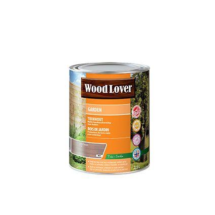 Wood Lover hout verf 'Color Garden 2 in 1' taupe 2,5L