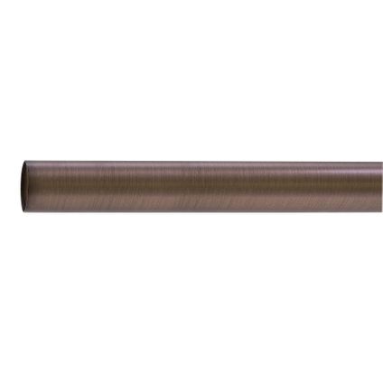 Rail pour rideau Mydeco bronze Ø25mm 160cm