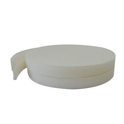 Bas de porte Baseline polyuréthane blanc 10mx0,6cmx1,9cm