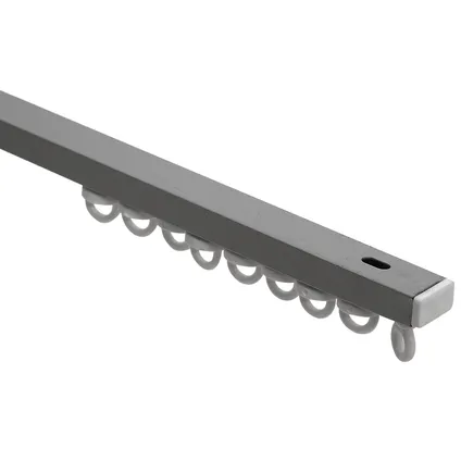 Rail de rideau Basic AVR4 aluminium 200cm