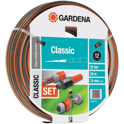 Gardena Classic tuinslang met aansluitarmaturen 13 mm (1/2") 20 m
