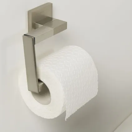 Porte-rouleau de papier toilette Tiger Items acier inoxydable brossé 4