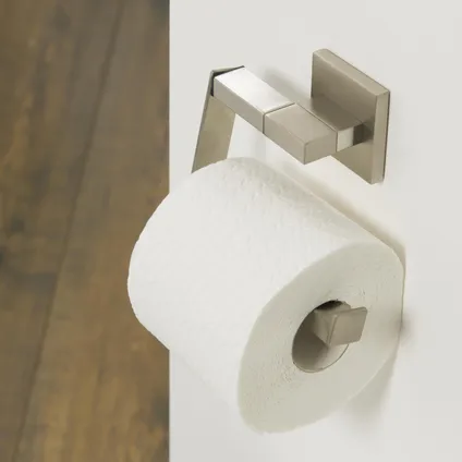 Porte-rouleau de papier toilette Tiger Items acier inoxydable brossé 6