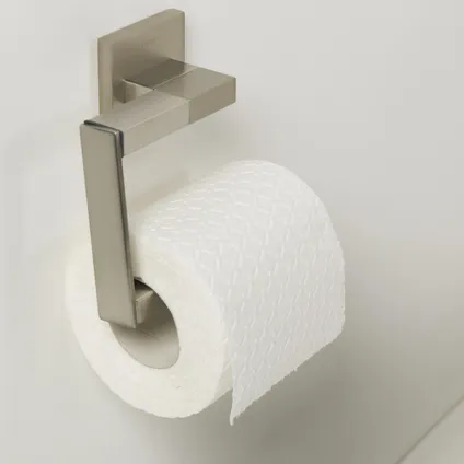 Porte-rouleau de papier toilette Tiger Items acier inoxydable brossé 7