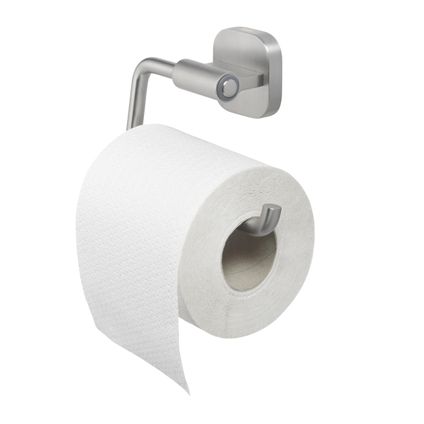 Porte-papier de toilette Tiger Ramos argenté brossé à suspendre