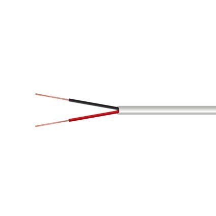 Câble de signalisation Sencys 5m 2x0,8mm² blanc