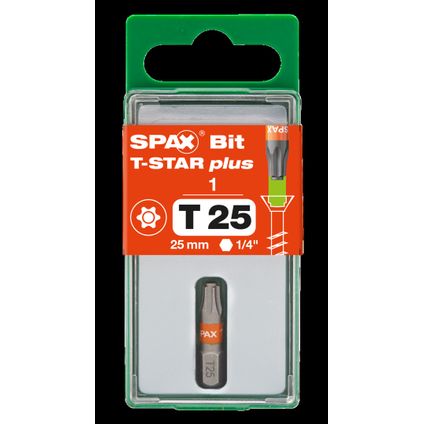 Spax bit T-Star plus T25