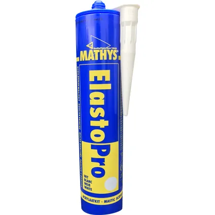 Mastic acrylate Elastopro blanc 310ml