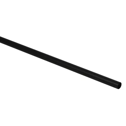 Barre de rideau noir 20mm 200cm